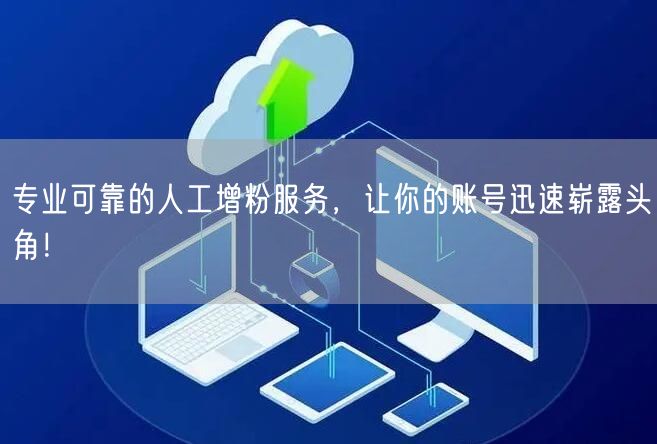 专业可靠的人工增粉服务，让你的账号迅速崭露头角！
