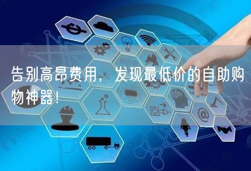 告别高昂费用，发现最低价的自助购物神器！